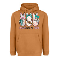 Meerkat easter chilling with my peeps bunny Heavyweight Hoodie - MaliasSmallBusiness