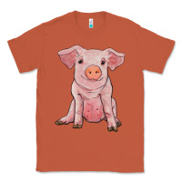 Copper sitting pig Classic Tee - RanaPortraitStore