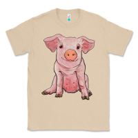 Mushroom sitting pig Classic Tee - RanaPortraitStore