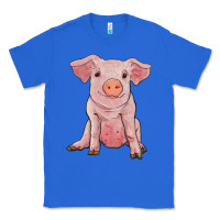 True Royal sitting pig Classic Tee - RanaPortraitStore