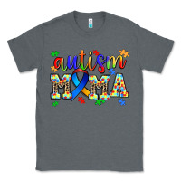 Charcoal Heather autism mama Classic Tee - AdoDesignShop