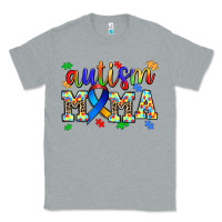 Heather Grey autism mama Classic Tee - AdoDesignShop