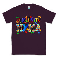 Plum autism mama Classic Tee - AdoDesignShop