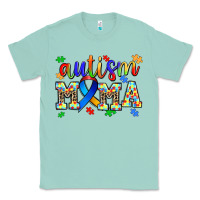 Seafoam autism mama Classic Tee - AdoDesignShop