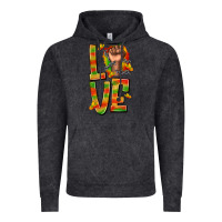 Vintage Black love juneteenth with fist Vintage Hoodie - texasbilliewilder