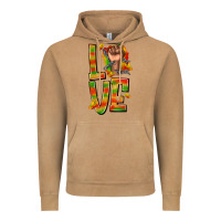 Vintage Camel love juneteenth with fist Vintage Hoodie - texasbilliewilder