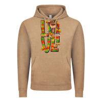 Vintage Coffee love juneteenth with fist Vintage Hoodie - texasbilliewilder