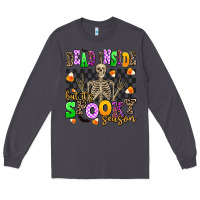 Smoke dead inside but it's spooky season Long Sleeve Tee - AdoDesignShop