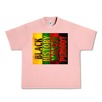 Salmon Black History Month periodt Urban Heavy Tee - Zillion Design Studio