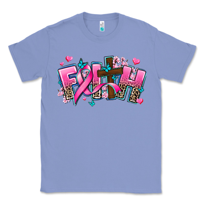 Cancer Faith Cross Classic Tee by AdoDesignShop | Teevron