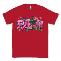 Red cancer faith cross Classic Tee - AdoDesignShop