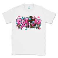 White cancer faith cross Classic Tee - AdoDesignShop