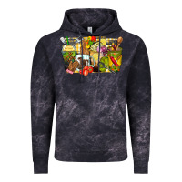 Cloud Black lunch lady coffee cups Vintage Hoodie - Zillion Design Studio