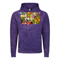 Cloud Purple lunch lady coffee cups Vintage Hoodie - Zillion Design Studio