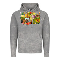 Cloud Rock lunch lady coffee cups Vintage Hoodie - Zillion Design Studio