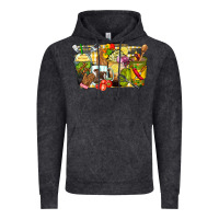 Vintage Black lunch lady coffee cups Vintage Hoodie - Zillion Design Studio