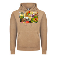 Vintage Coffee lunch lady coffee cups Vintage Hoodie - Zillion Design Studio