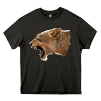 Asphalt Puma Head Heavy Core Tee - LillyAllenDesigns