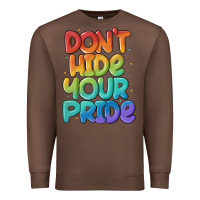 Chestnut dont hide your pride Premium Sweatshirt - MaliasSmallBusiness