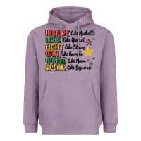 Lavender black history malia Heavyweight Hoodie - MaliasSmallBusiness