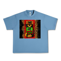 Pebble Blue Black Urban Heavy Tee - Zillion Design Studio