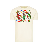 Vintage Arctic mexican skeletons Vintage Tee - Zillion Design Studio