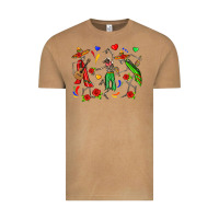 Vintage Camel mexican skeletons Vintage Tee - Zillion Design Studio