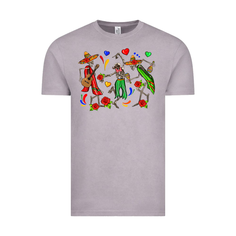 Mexican Skeletons Vintage Tee by Zillion Design Studio | Teevron