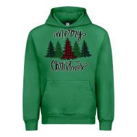 Emerald Merry Christmas Trees Urban Hoodie - Bettercallsaul