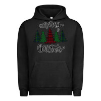 Pigment Black Merry Christmas Trees Urban Hoodie - Bettercallsaul