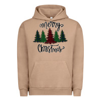 Pigment Burro Merry Christmas Trees Urban Hoodie - Bettercallsaul