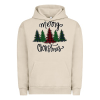 Pigment French Oak Merry Christmas Trees Urban Hoodie - Bettercallsaul