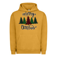 Pigment Peanut Butter Merry Christmas Trees Urban Hoodie - Bettercallsaul