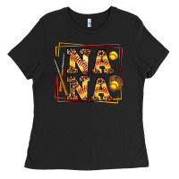 Black softball  nana Ladies Tee - AdoDesignShop