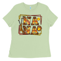 Matcha softball  nana Ladies Tee - AdoDesignShop