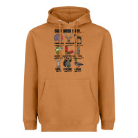 Meerkat god says i am hunting Heavyweight Hoodie - MaliasSmallBusiness