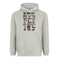 Moon Dust god says i am hunting Heavyweight Hoodie - MaliasSmallBusiness