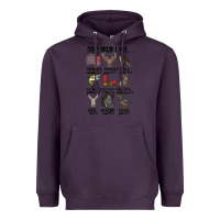 Plum god says i am hunting Heavyweight Hoodie - MaliasSmallBusiness