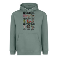 Sage god says i am hunting Heavyweight Hoodie - MaliasSmallBusiness