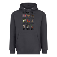 Smoke god says i am hunting Heavyweight Hoodie - MaliasSmallBusiness