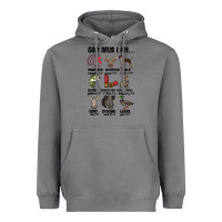 Storm god says i am hunting Heavyweight Hoodie - MaliasSmallBusiness