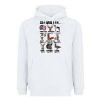 White god says i am hunting Heavyweight Hoodie - MaliasSmallBusiness