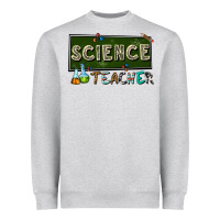 Heather Grey science teacher Heavyweight Sweatshirt - texasbilliewilder