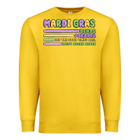 Lemon mardi gras beads Premium Sweatshirt - MaliasSmallBusiness