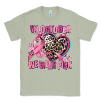 Matcha western leopard  in october we wear pink heart Classic Tee - AdoDesignShop