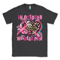 Smoke western leopard  in october we wear pink heart Classic Tee - AdoDesignShop