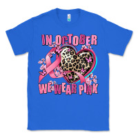 True Royal western leopard  in october we wear pink heart Classic Tee - AdoDesignShop
