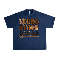 Navy Young black free-ish Urban Heavy Tee - Zillion Design Studio