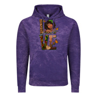 Cloud Purple love melanin Vintage Hoodie - texasbilliewilder