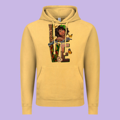 Vintage Hoodie love melanin